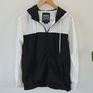 Giant Black and White Men's Windbreaker